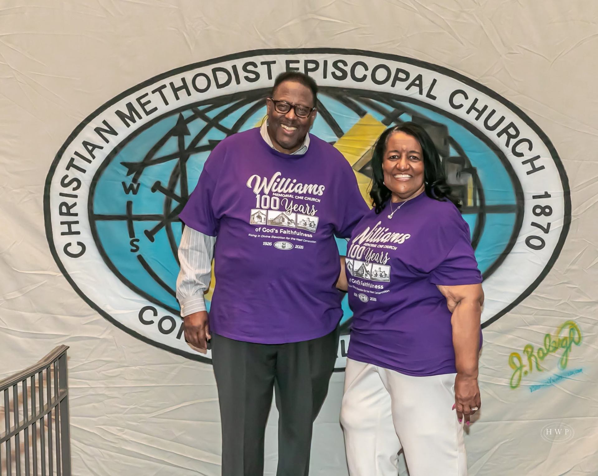 Pastor and First Lady of Williams Memorial CME Church